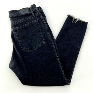 Levi's Wedgie Skinny Jeans - Black - 32